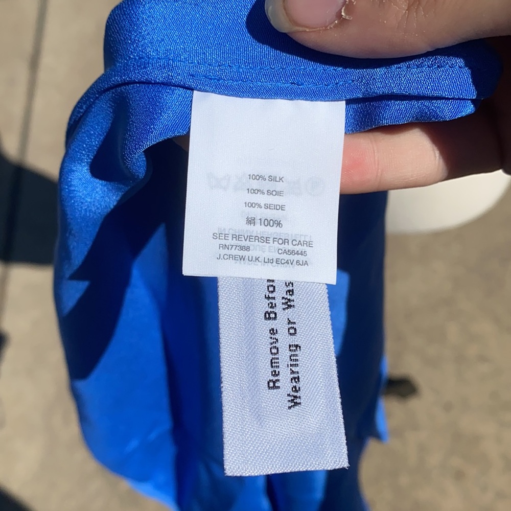 J.Crew Silk Racerback Tank - Picture 6 of 6